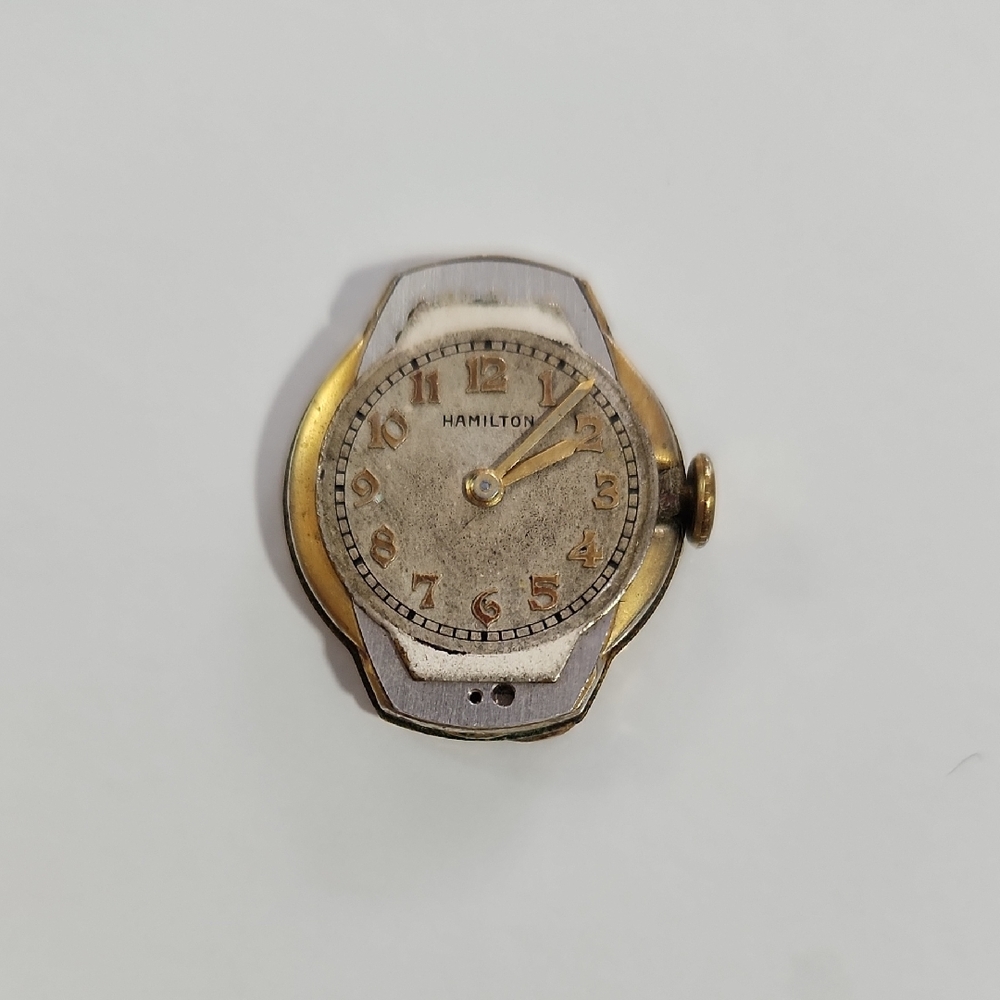 Hamilton Two-Tone Watch Face 10KT GF
